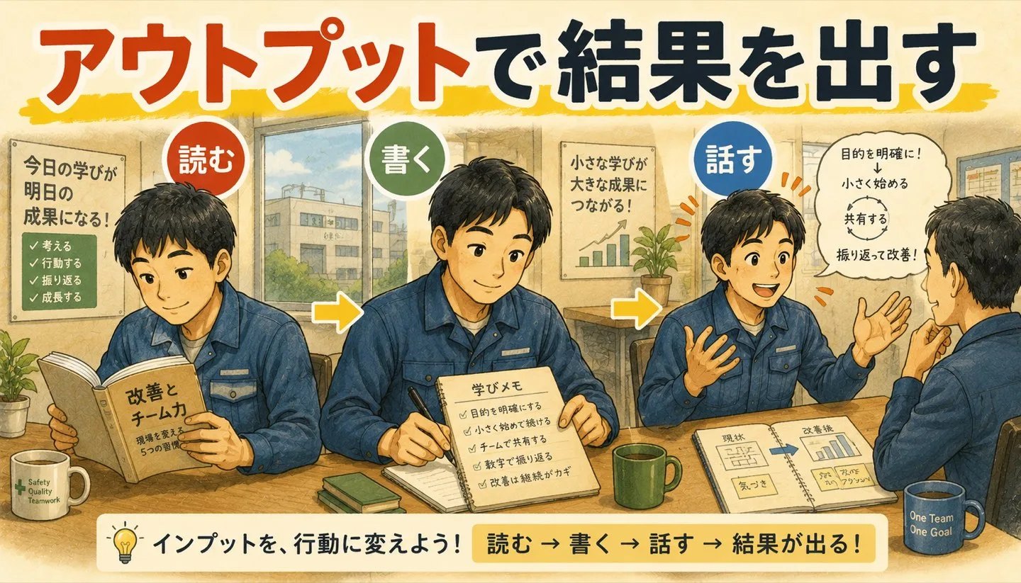 アウトプット大全の実践|読む・書く・話すで結果を出す