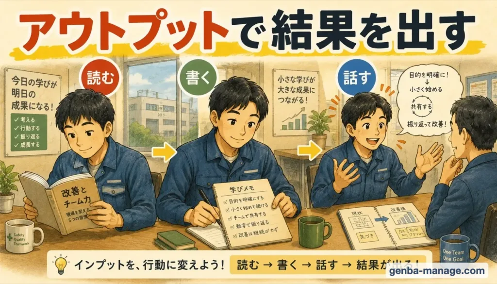 アウトプット大全の実践｜読む・書く・話すで結果を出す